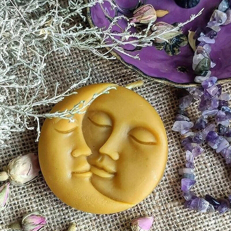 Moon Love Sun Candle Silicone Soap Molds Handmade Ornaments Plaster Candle M XC