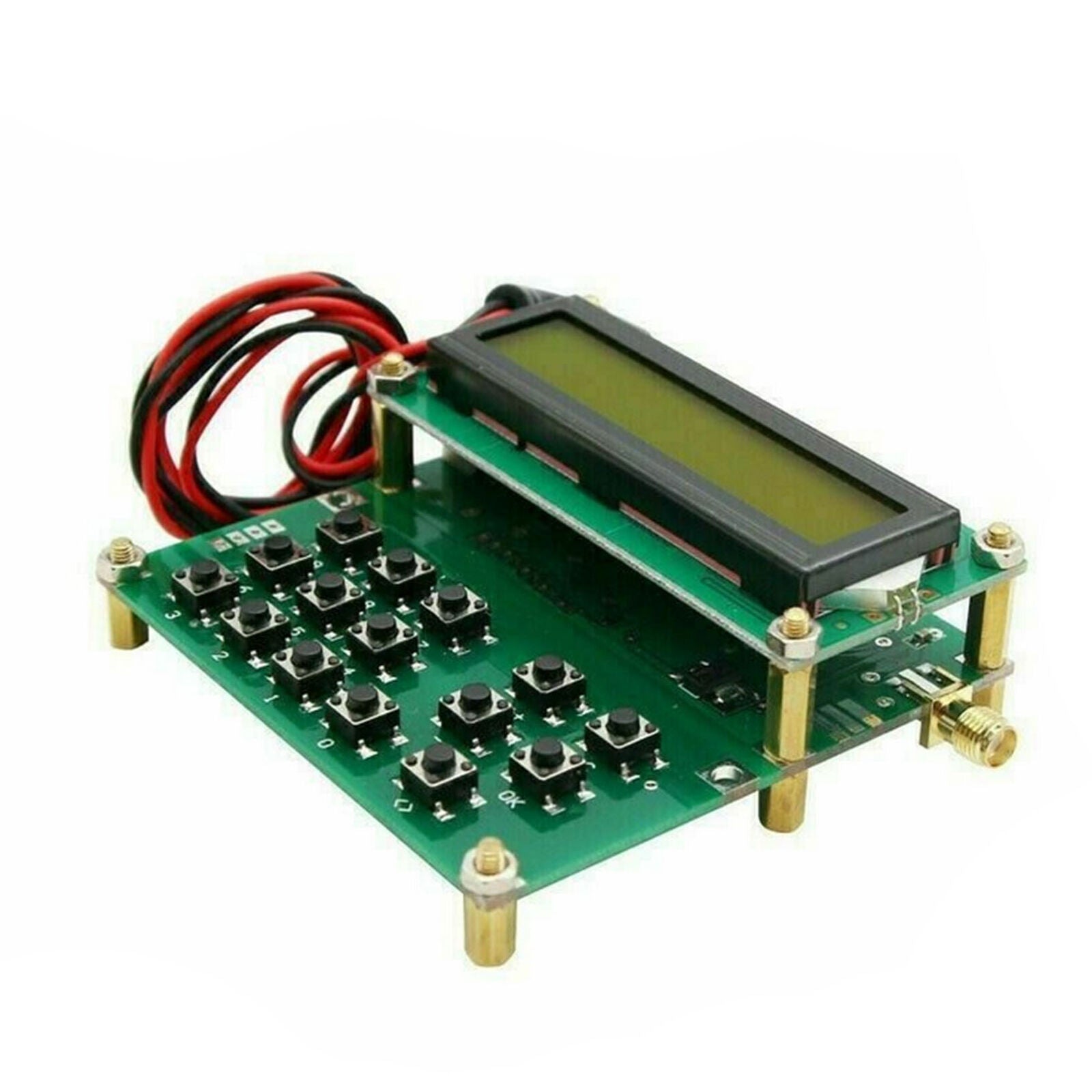 35MHz-4000MHz RF Signal Generator Signal Source ADF4351 VFO HXY D6 V1.02 50 ohms