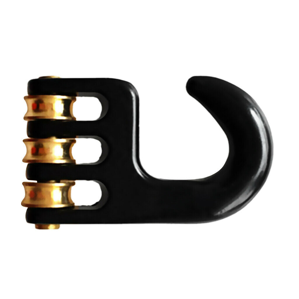 Aluminum Alloy Windsurf Hook Pulleys with 3 Wheel Surf Accessories