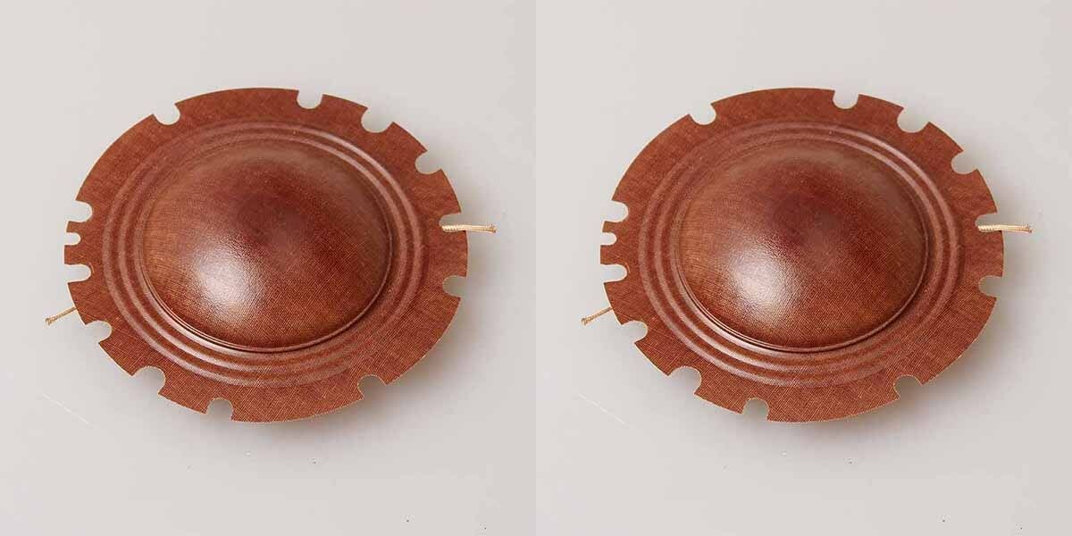 2pcs 200W 66mm speaker diaphragm Horn tweeter sound film voice coil