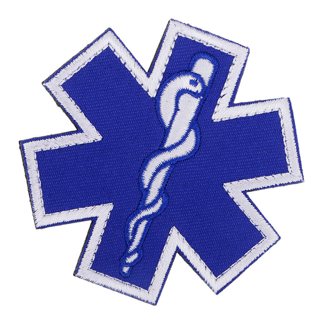 Star of Life  Ambulance Service Badge Patch Patch DIY