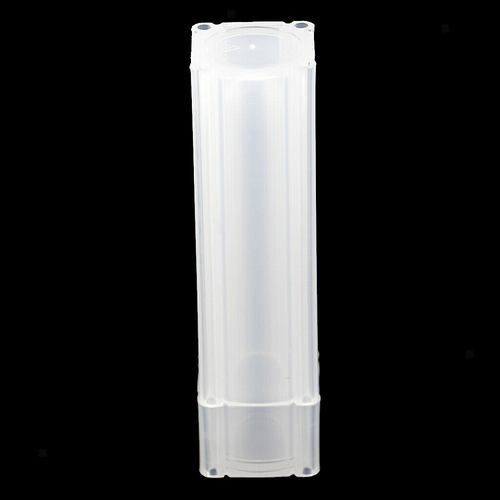 Coin Collection Tube Box Protective Tube Holder 19mm Empty Coin Holder