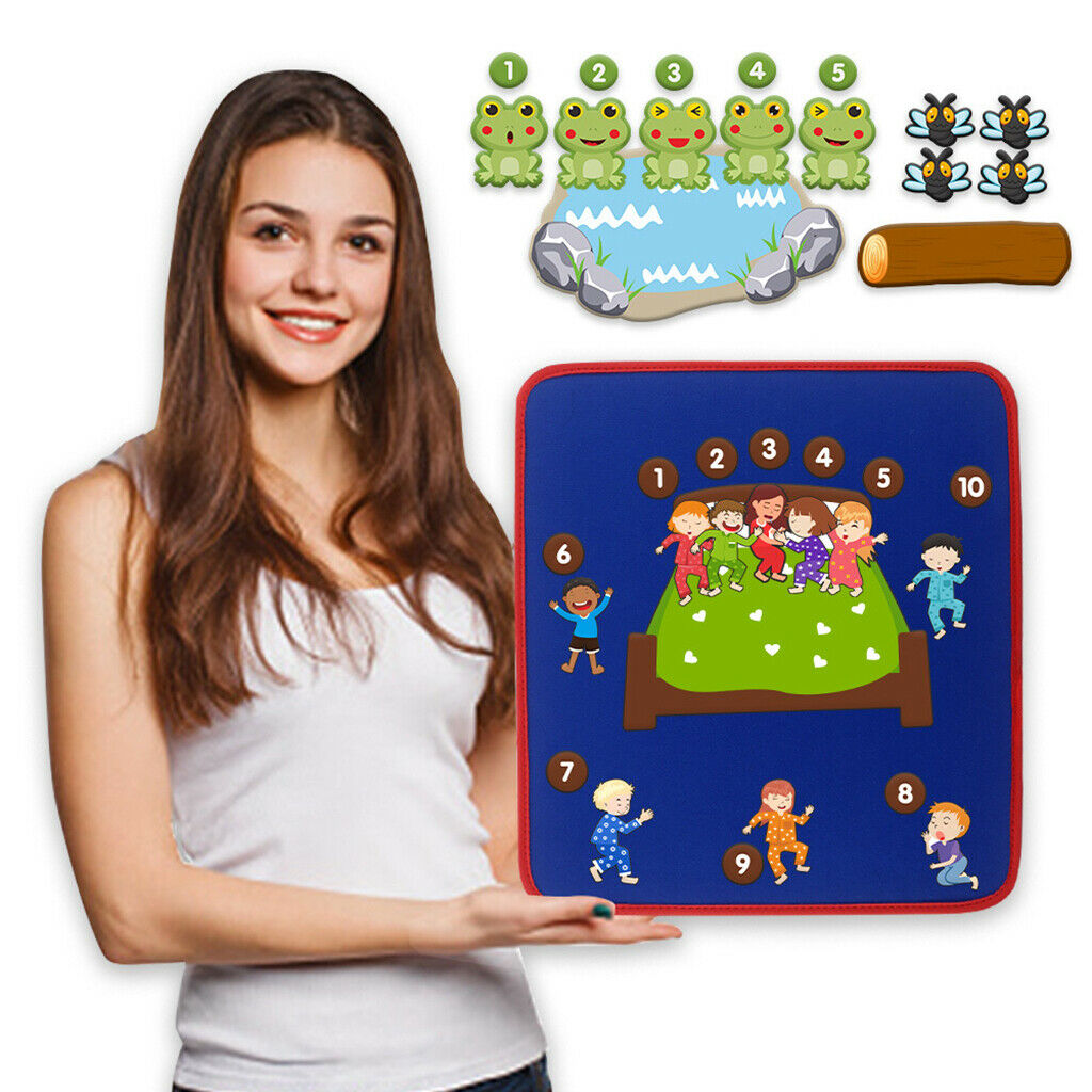 Preschool Felt Story Board Flannel Storytelling Storyboard Craft Gifts