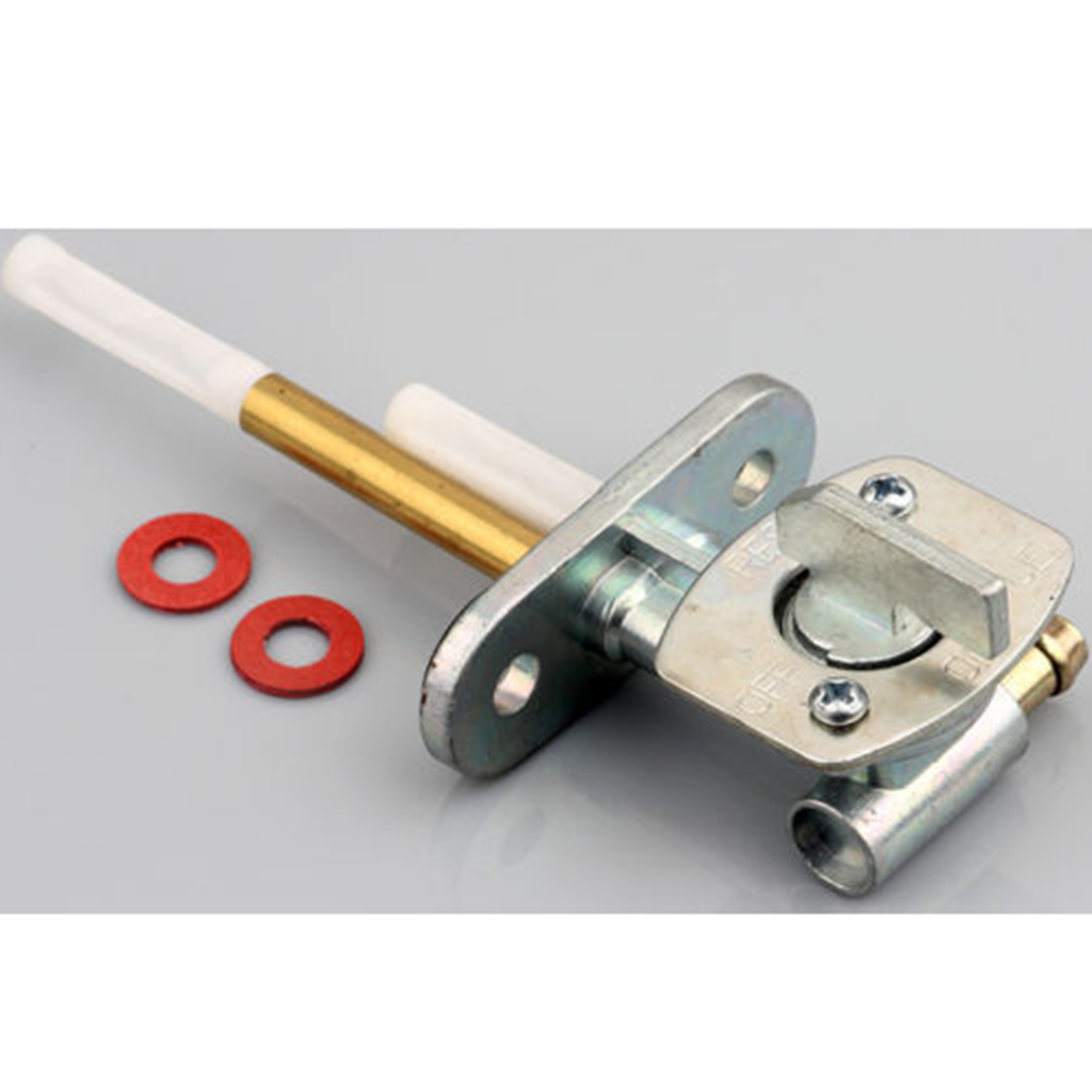 On/Off Fuel Shut Off Valve Tap Switch 123mm/4.84inch Gasoline Generator Fuel