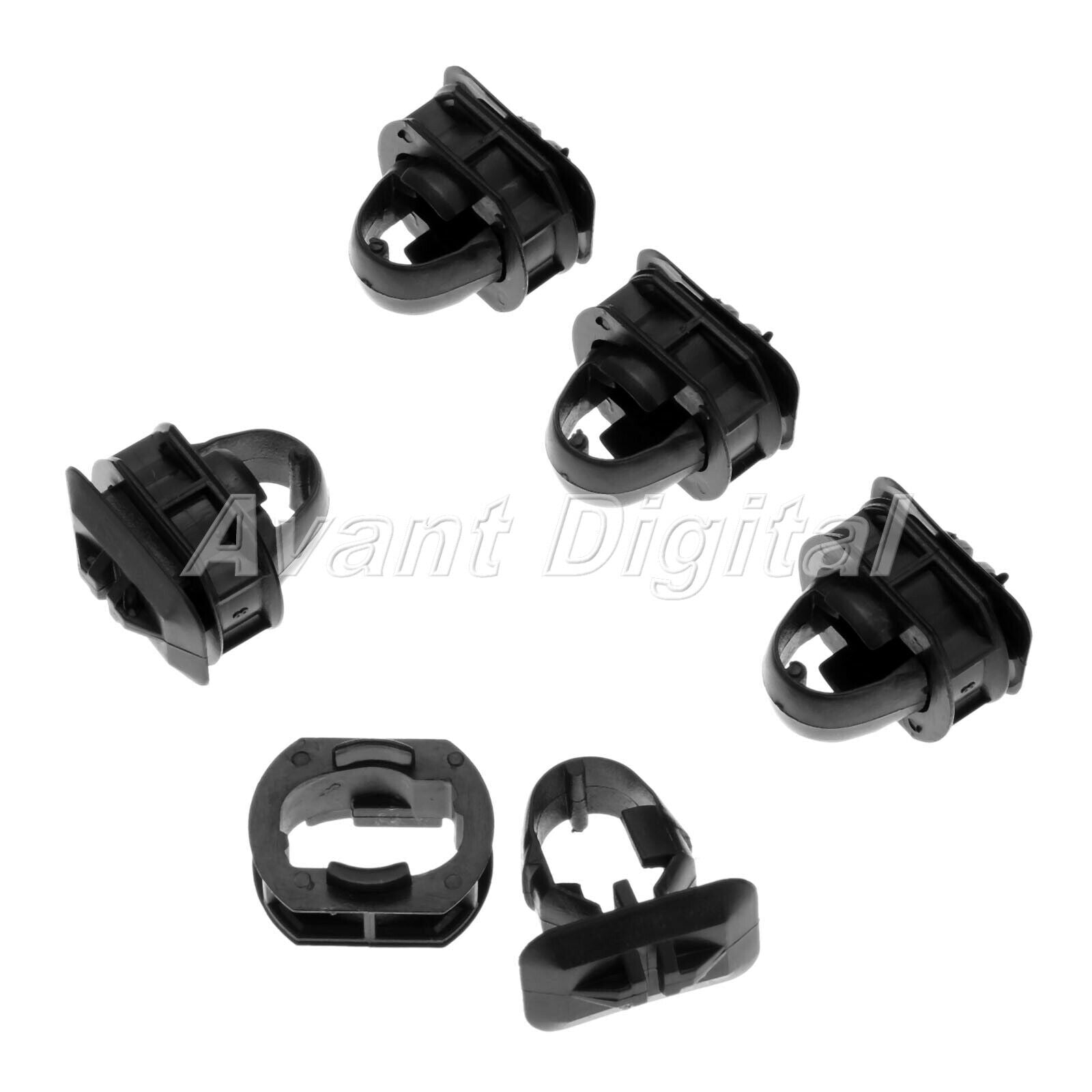 10set Side skrit trim plastic Clips Fastener Fit for Mercedes Benz C/E/CLK class