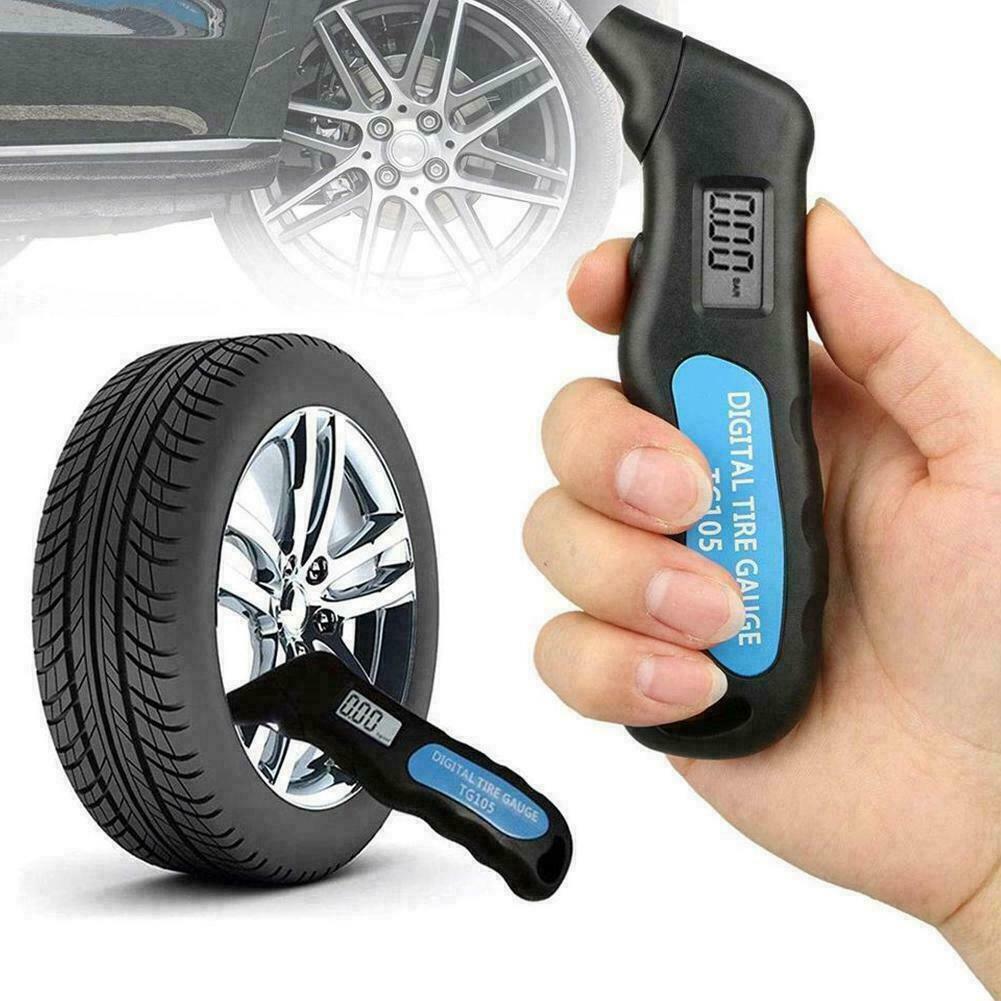 TG105 Digital Car Tire Tyre Air Pressure Gauge Meter Manometer Barometers Tester