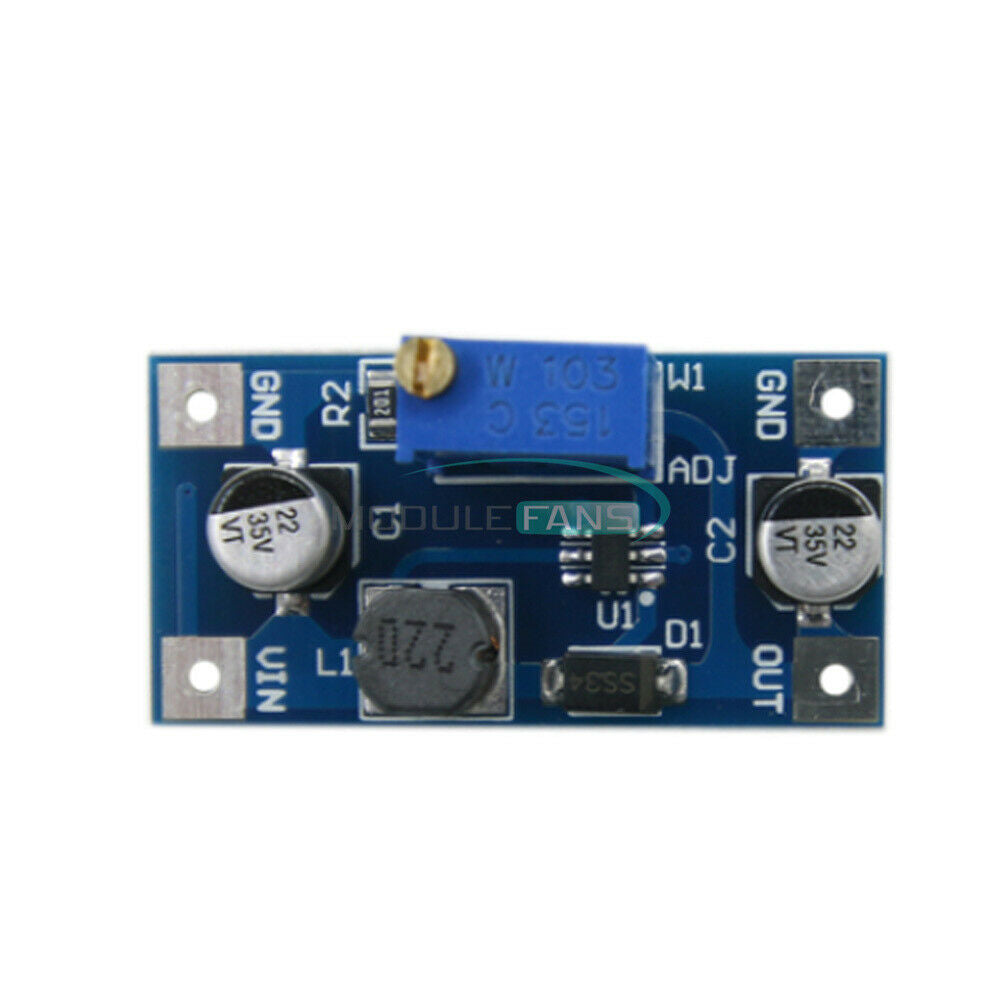 2V-24V to 3V 5V 6V 9V 12V 19V 2A DC-DC Boost Step up Volt Converter Power Supply
