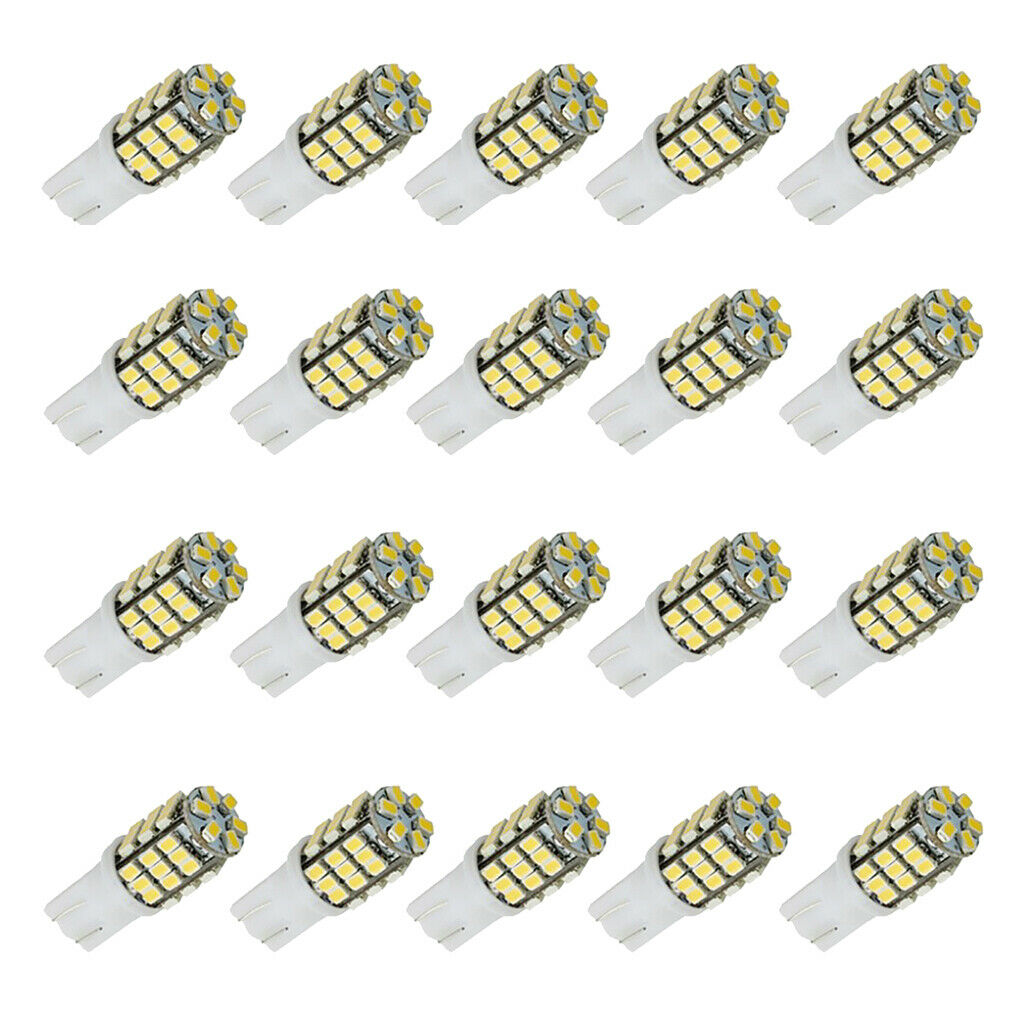 10pcs T10 1206 42SMD LED Car Dash/Meter/Reading Light Side Wedge Bulbs White