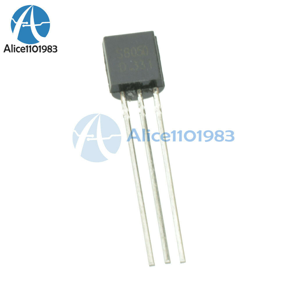 200PCS S8050 TRANSISTOR NPN 25V 1.5A TO-92