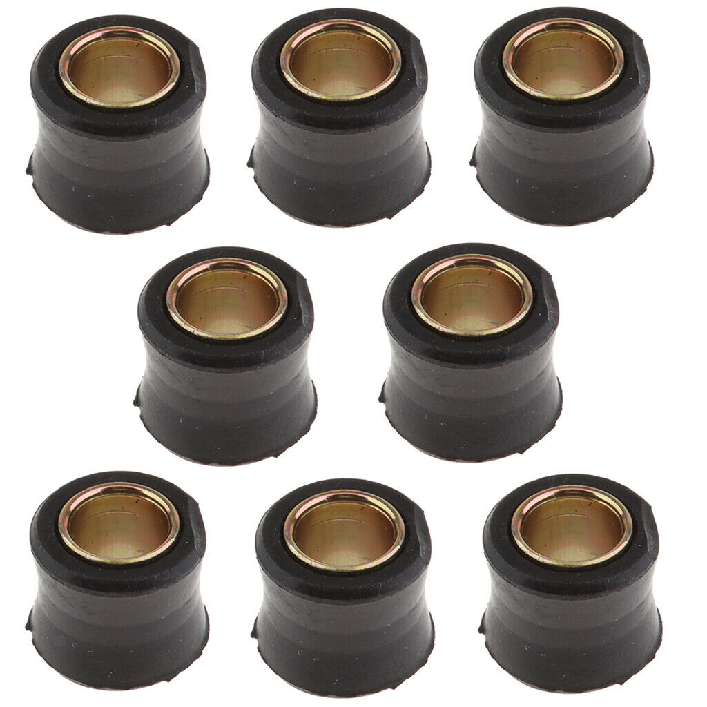 8x Motorbike Shock Absorber Rear Bush 12mm for Motorbike Replacing Parts