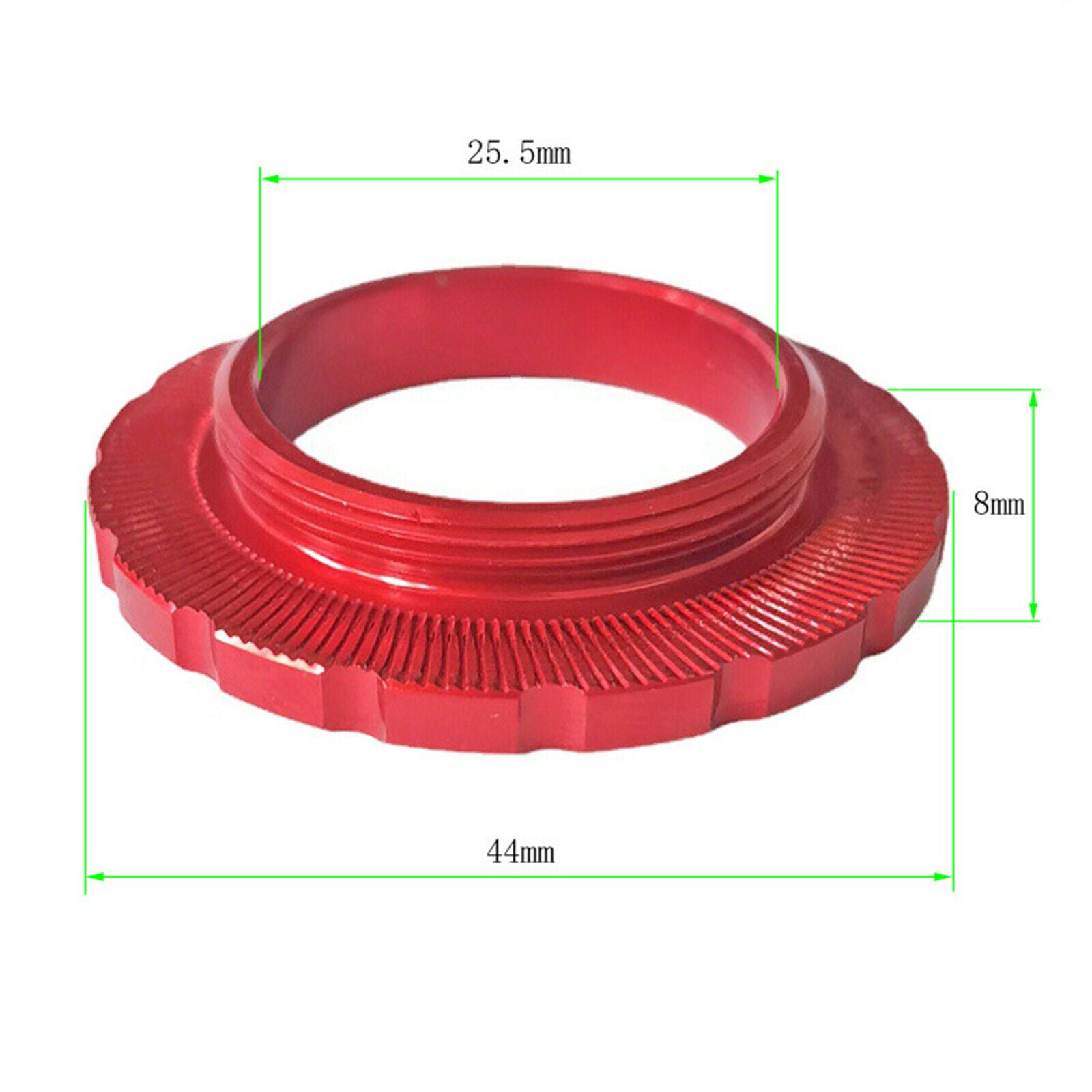 Bike Disc Brake Centerlock Disc to 6-Bolt Lockring Alloy Red