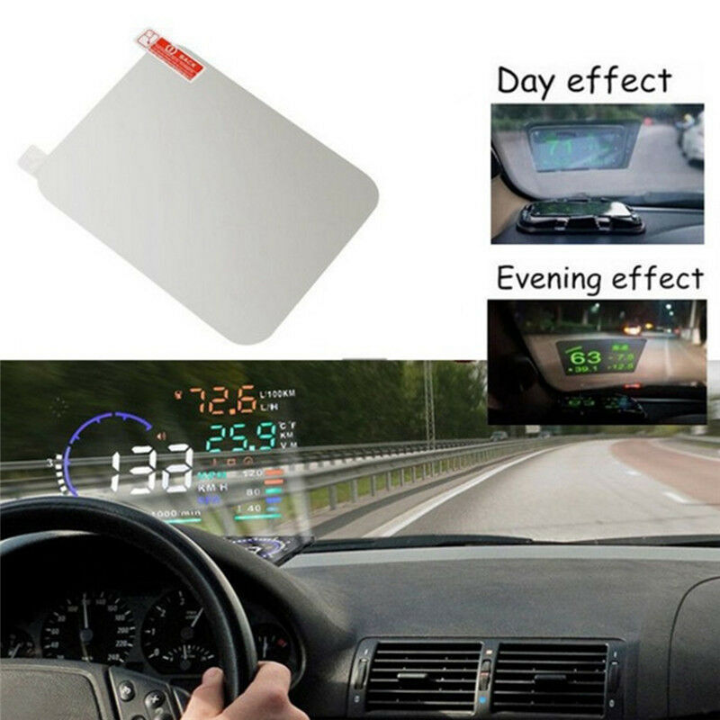 Translucent HUD Head Up Display Adsorption Film Reflective Projection Screen Lt