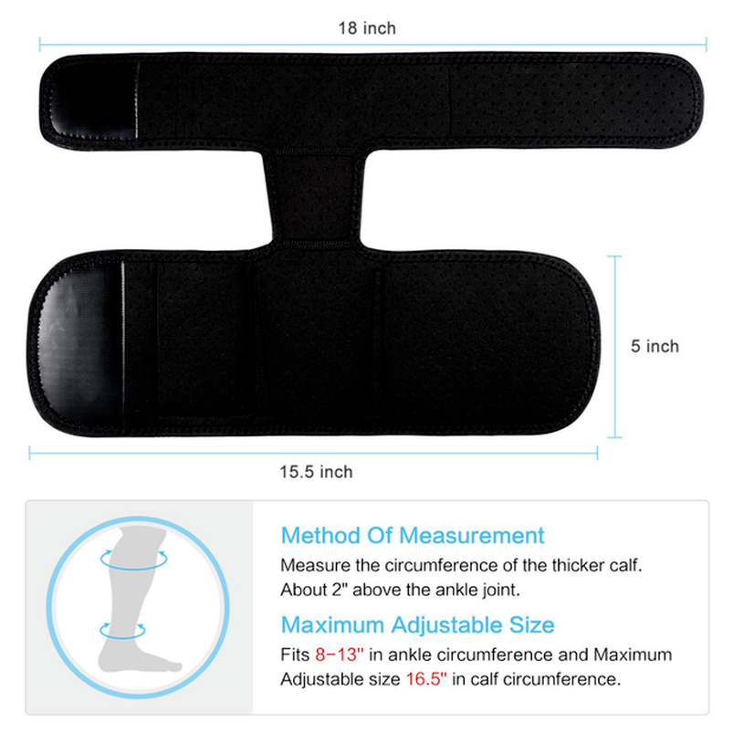 Concealed Ankle Holster Leg Holder For G17/19/22/23 9mm Hidden Carry x1