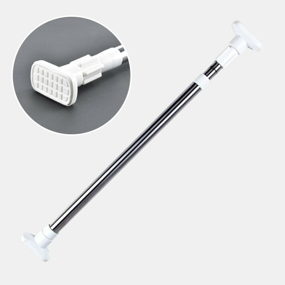 Extensible Curtain Rod Stainless Steel Rods 110-200cm Window Accessories