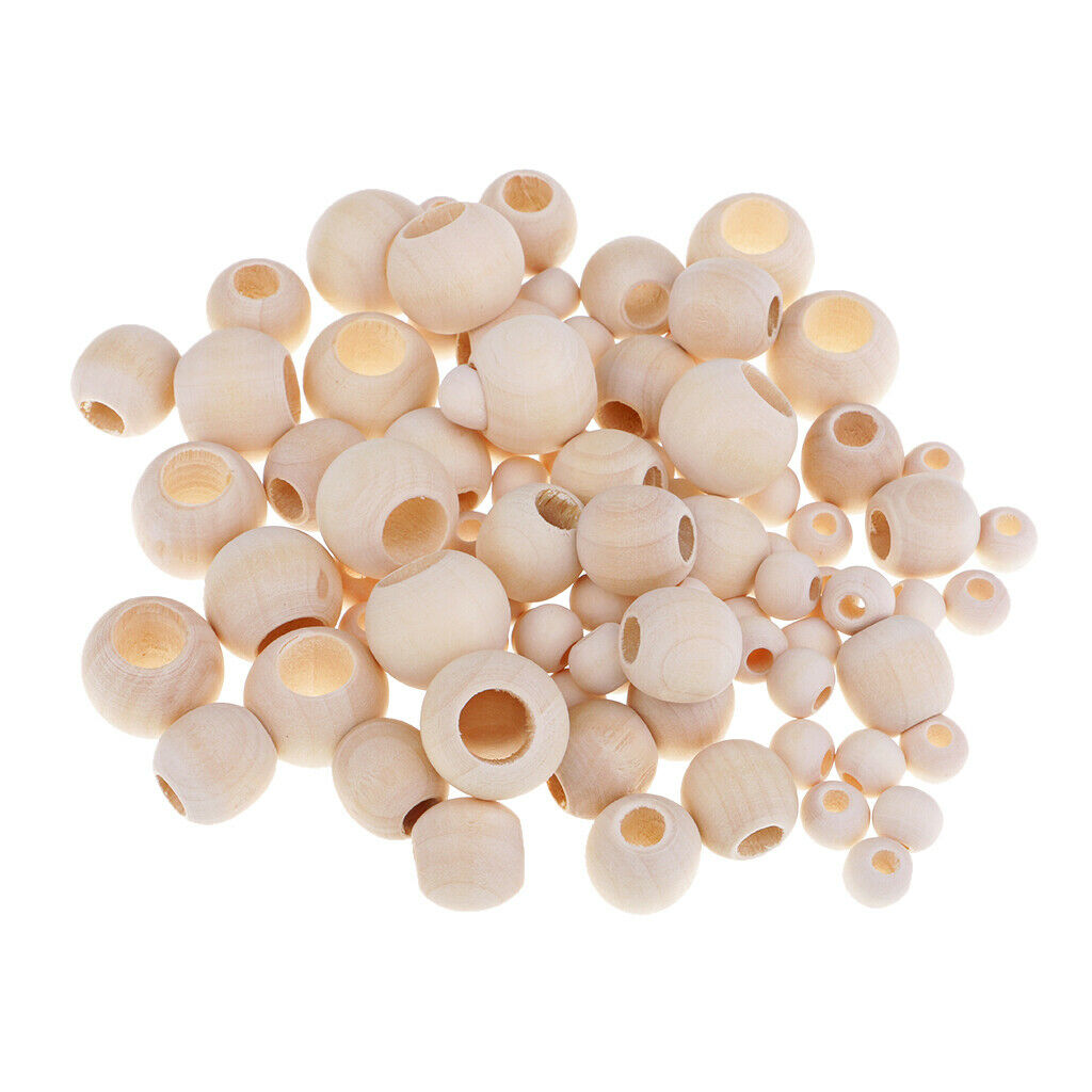 220x Round Macrame Beads Loose Bead for DIY Crafts Bracelet Jewelry Beading