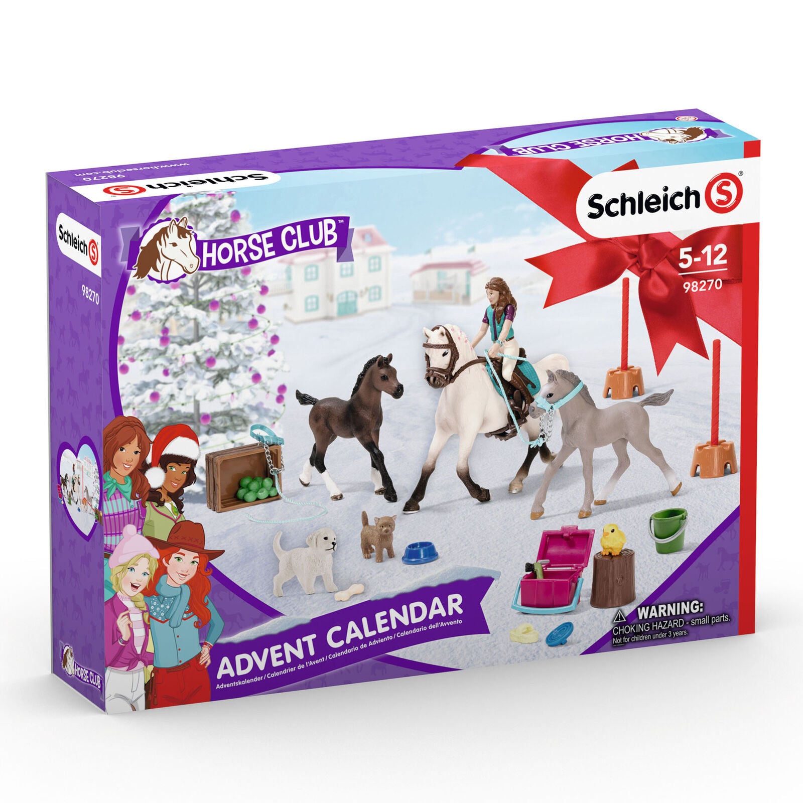 98270 Schleich Horse Club 2021 Advent Calendar 24 Windows New for Christmas!