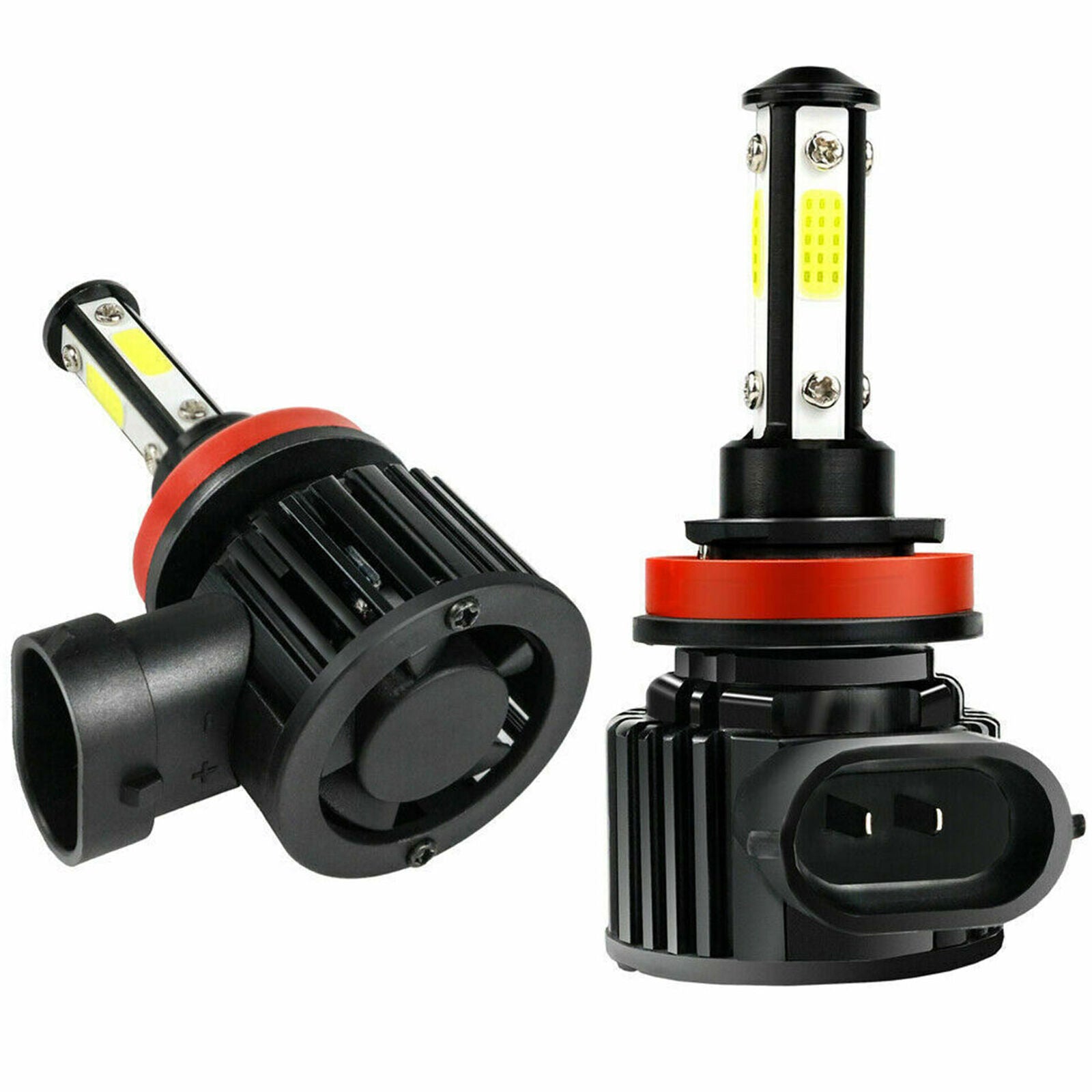 H11 LED Headlight Super Bright Bulbs Kit 330000LM HIGH/LOW Beam 6000K