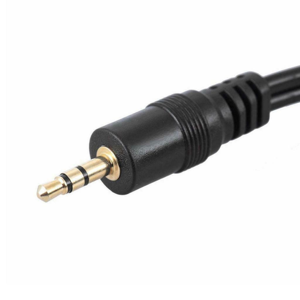 3.5mm TRS Male to Double XLR Female Balanced Interconnect Audio Cable 1.5m
