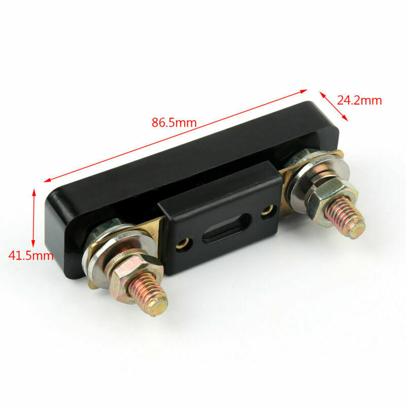 4x ANL Fuse Holder Fork Type Car Power Supply No Protection Cover Base 12V  AT2