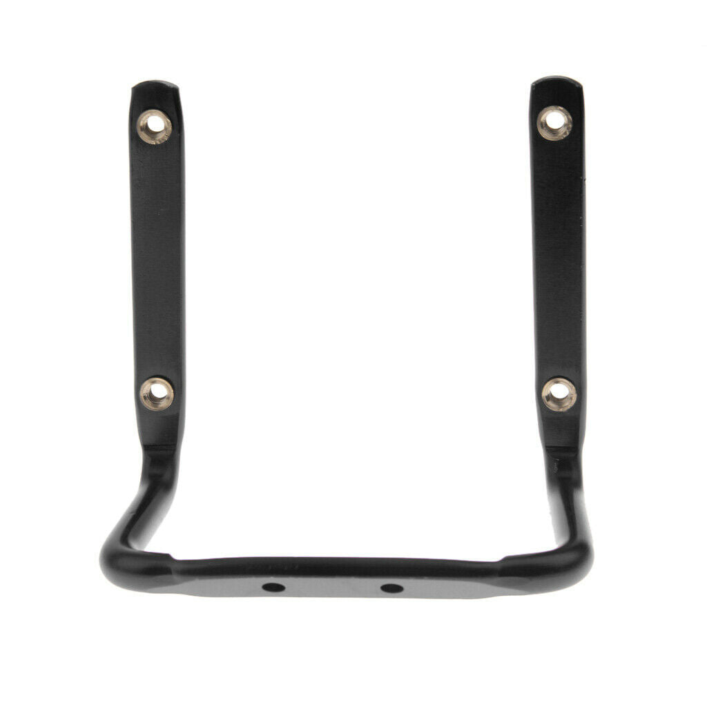 Double Rack Water Bottle Cage Holder Bicycle Back Seat Frame Hanger Black