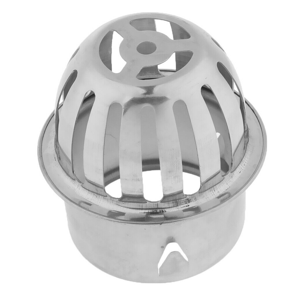 Stainless Steel Floor Drain Plug-In Balcony Roof Outdoor Floor Drain 65mm