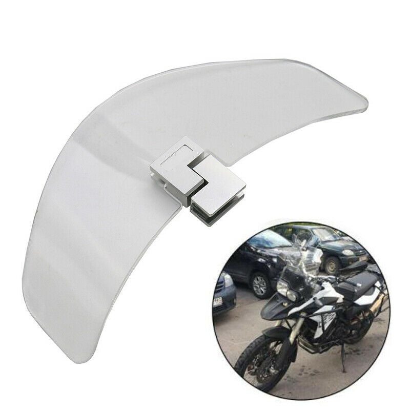 Motorcycle Sports Bikes Front Upper ClipOn Heighten Windshield Deflector Spoiler
