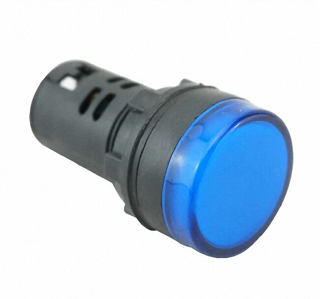 New 5Pcs Blue LED Indicator Pilot Signal Light Lamp 24V [M1]