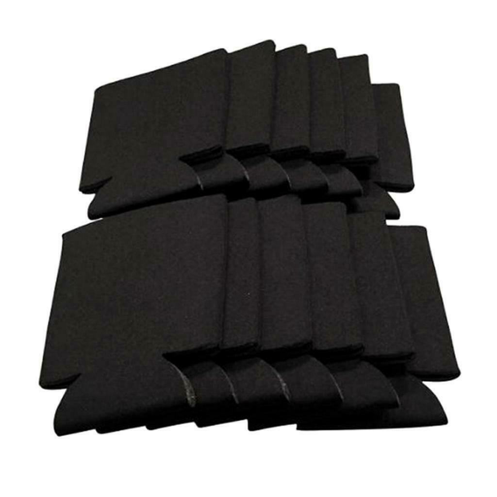 60Pcs Cup Sleeve Neoprene Beer Can Cooler Holder Cover Wedding Supplies