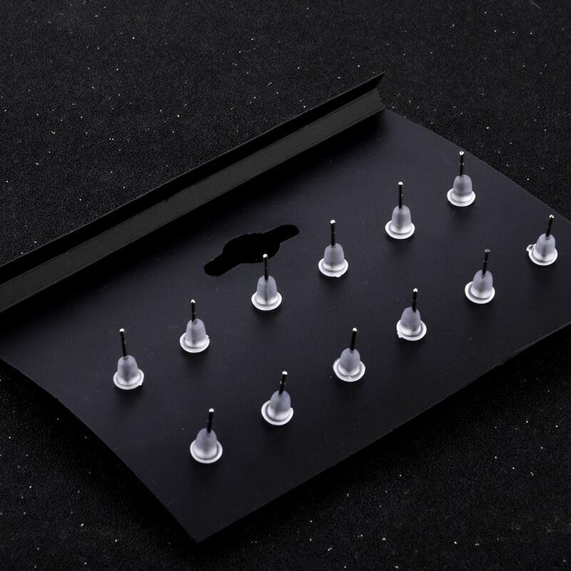 6 pair Women Crystal Rhinestone Ear Stud Earrings Men Earring Set Jewellery