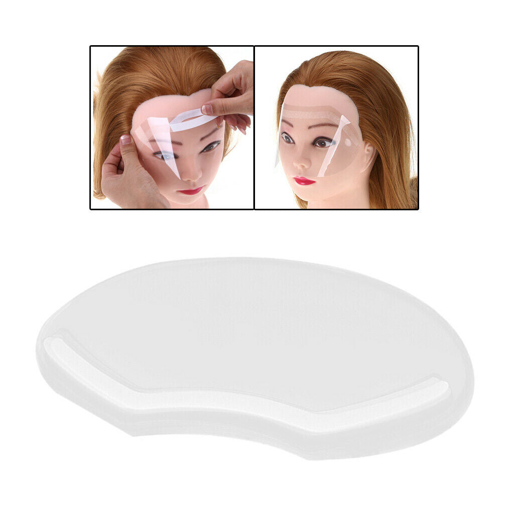 Pieces Barber Cutting Hairspray Masks Face Eyes Shield Visors for Shower 02