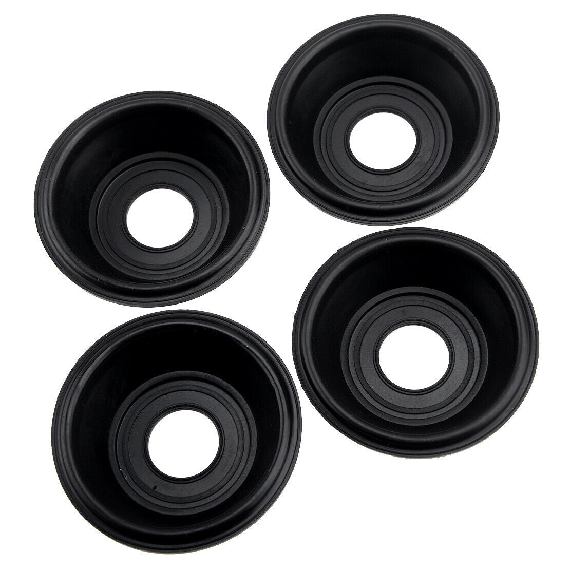 4Pcs Carburetor Vacuum Membrane Diaphragm Fit For Kawasaki EN500 EL250 EX250 New