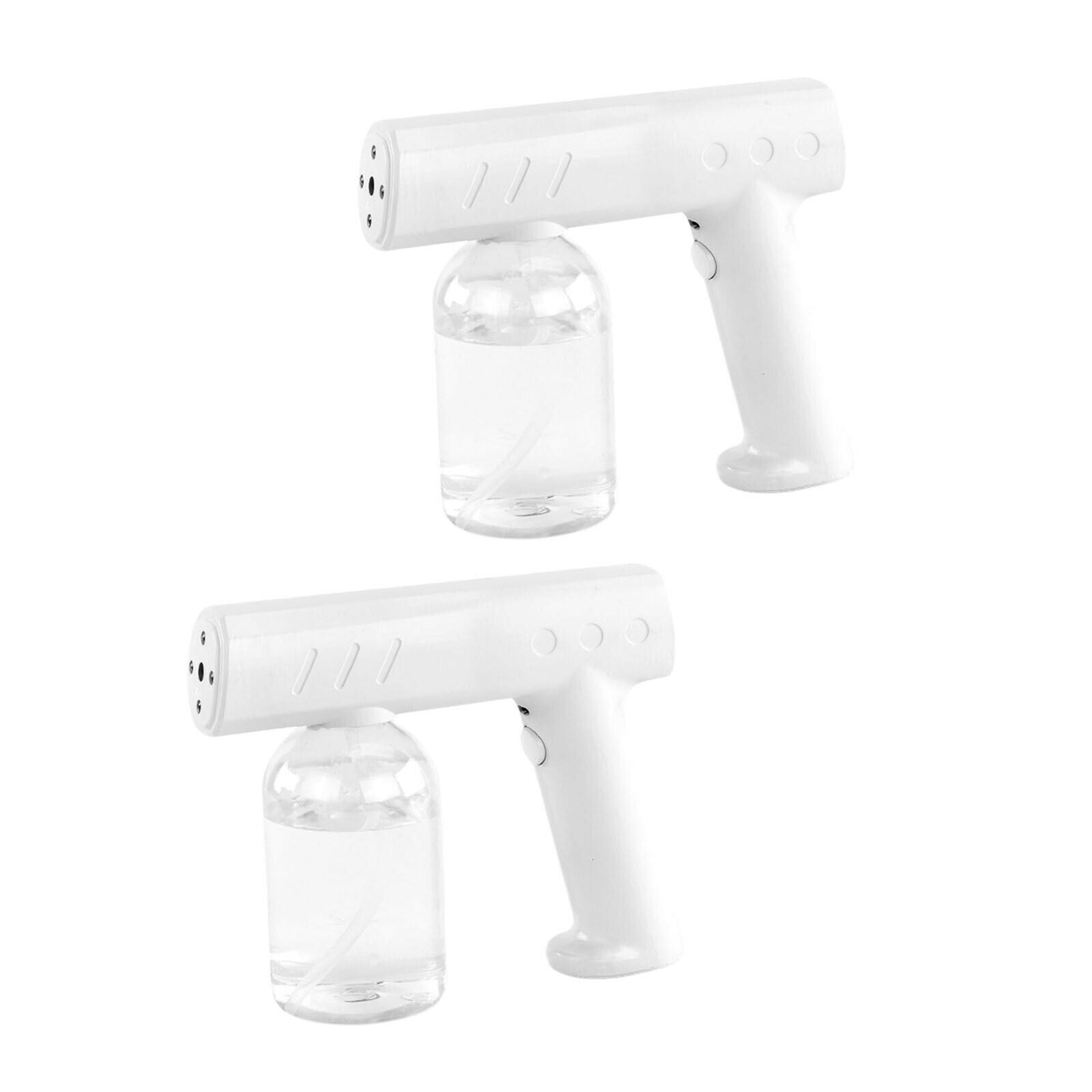 2X 300ML 500ML Nano Sanitizer Spray Fogger Blue Light for Home Office Bus