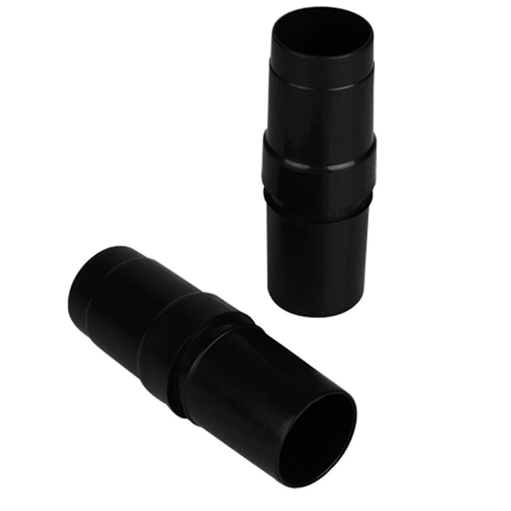 New Black Vacuum Tube Adapter Vacuum Cleaner Pipe Connector Replacement