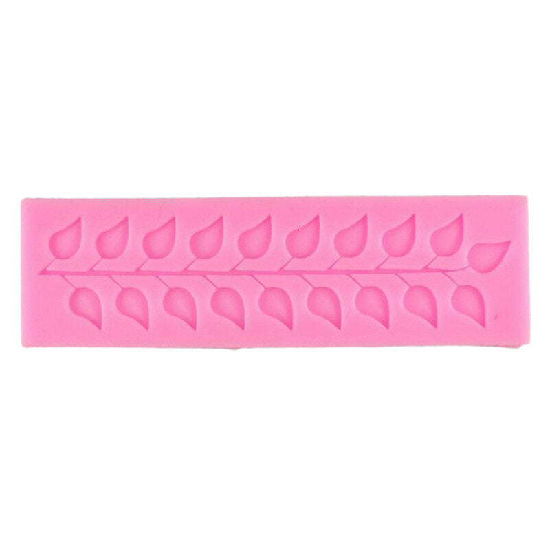 Lace Leaf Silicone Fondant Chocolate Mold Cake Decorating Mold Baking Too.l8
