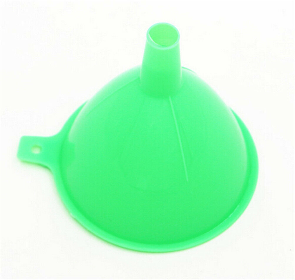 3x plastique entonnoir cuisine maison outil Lab voiture gadget eau liquid.l8