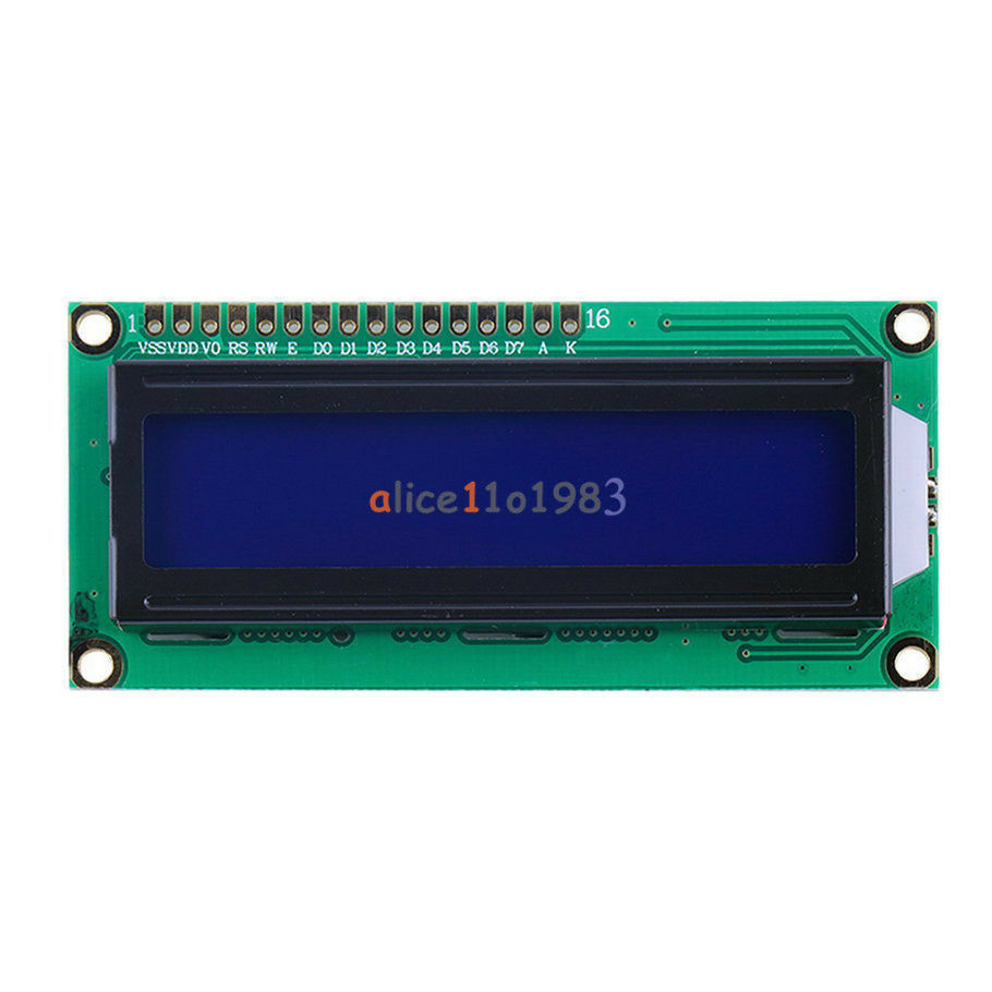 2PCS 1602 16x2 Character LCD Display Module HD44780 Controller blue Arduino LCD