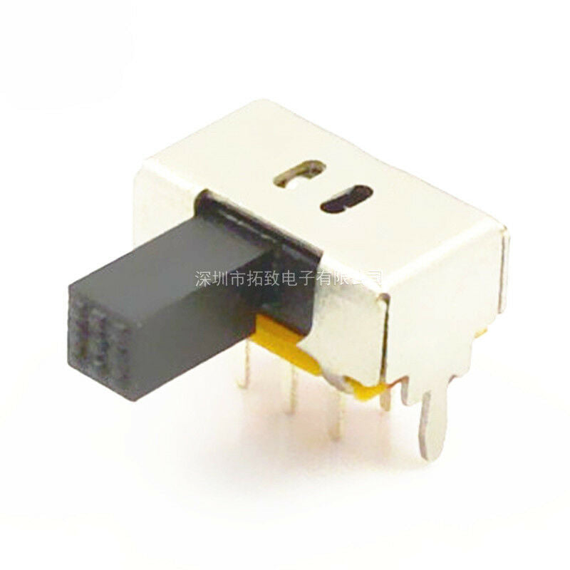 10 PCS Side Knob DPDT On/On SK22D01 2 Position Slide Switch 6 Pin 0.5A 50V