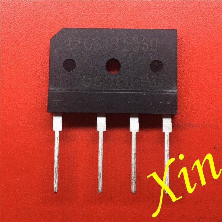 5PCS GSIB2560 600V 25A GS1B2560 ZIP4 NEW