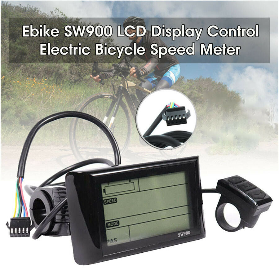 48V LCD Control Panel Meter Display For Voilamart Electric Bicycle Conversion