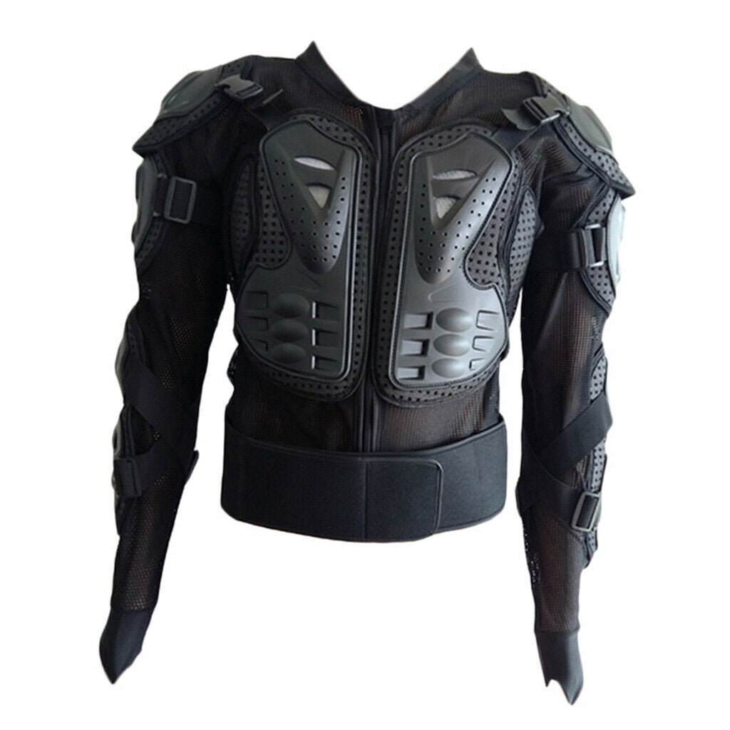 Motorcycle Full Body Jacket  Chest Protector  Black XXXL