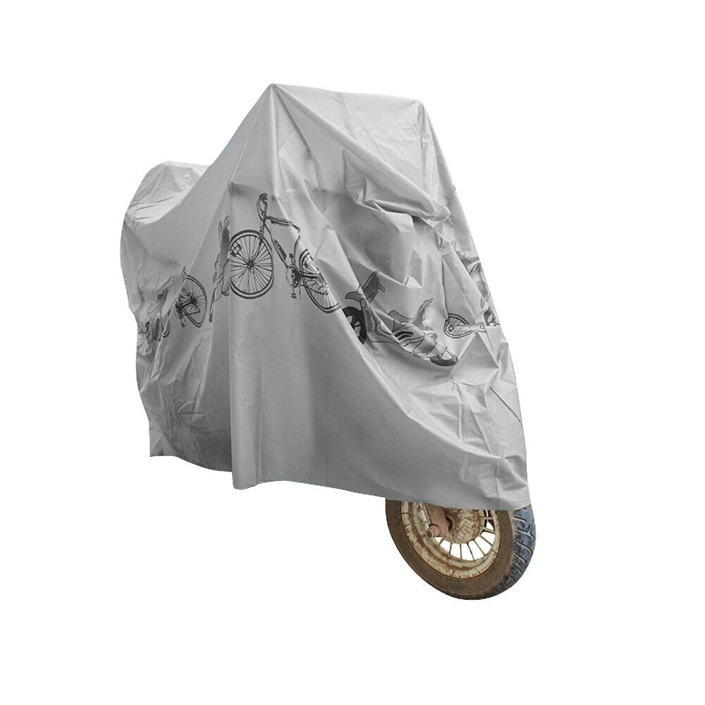 Universal PEVA Motorcycle Cover Protector Motorbike Bike Rain Dust Waterproof