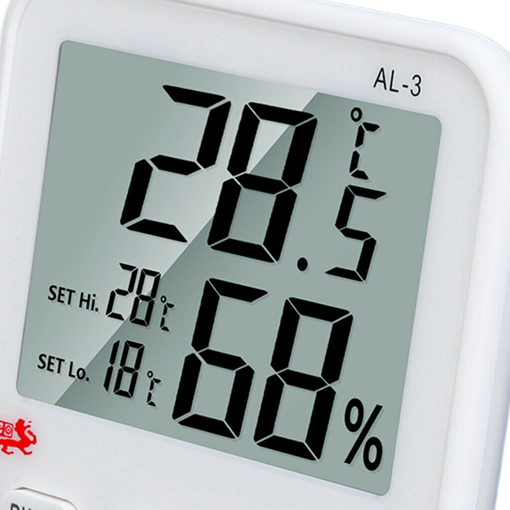 Digital Freezer/Fridge Thermometer with Alarm and Max Min Temperature Display