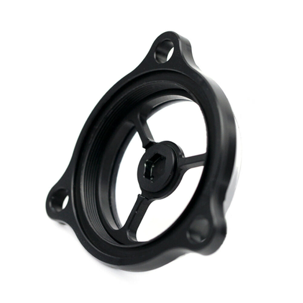 Black CNC Engine Oil Filter Cover Cap For SUZUKI DRZ400S/SM 2000-2021 Dirt Bike