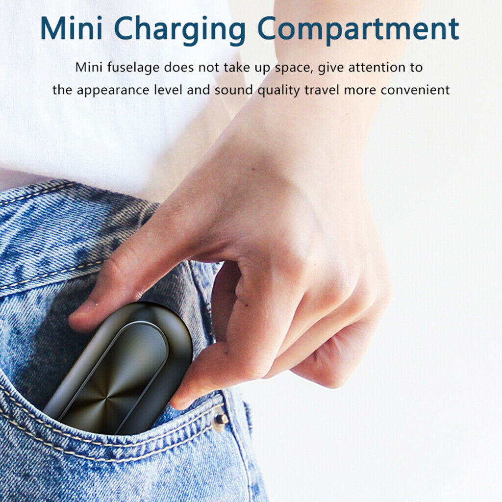 Wireless Earbuds B5 TWS in-Ear Bluetooth Headphones Touch  Charging Case
