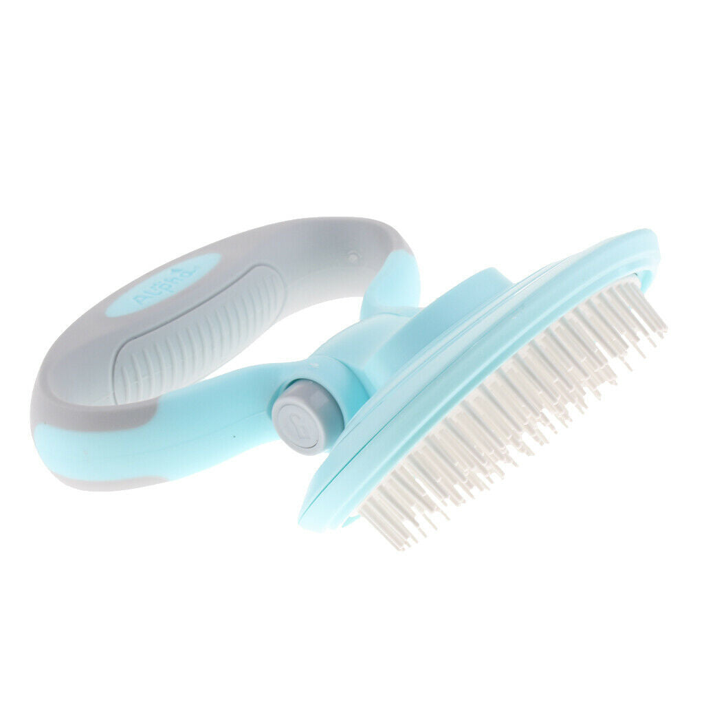 Pet Grooming Comb Needle Comb For Hair Pet Brush Beauty Brush Blue
