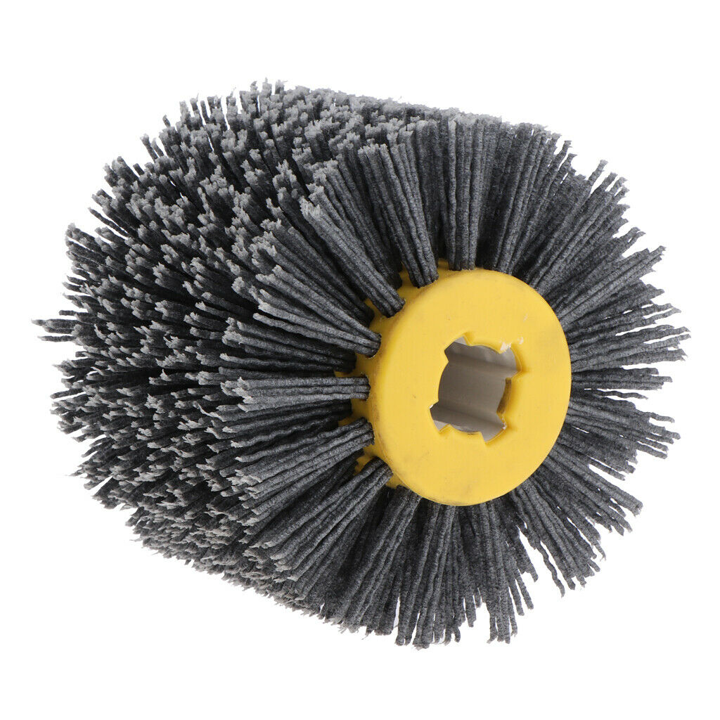 120mm Wire Drawing Wheel for Wood Floor/Furniture Paint Remove Tools 80 Grit
