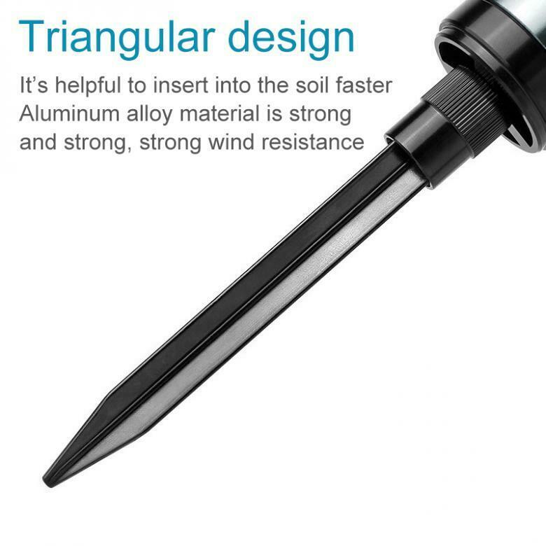 Ground Stand Inserts Parts Small Fishing Rod Holder Foldable Bracket Fish Pole