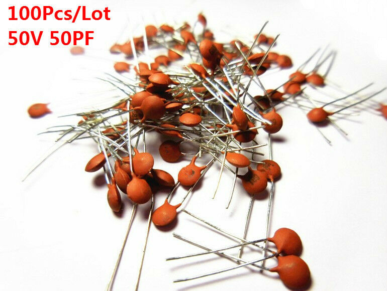 100Pcs/Lot 50V 50 50PF Ceramic Capacitor Integrated Circuit