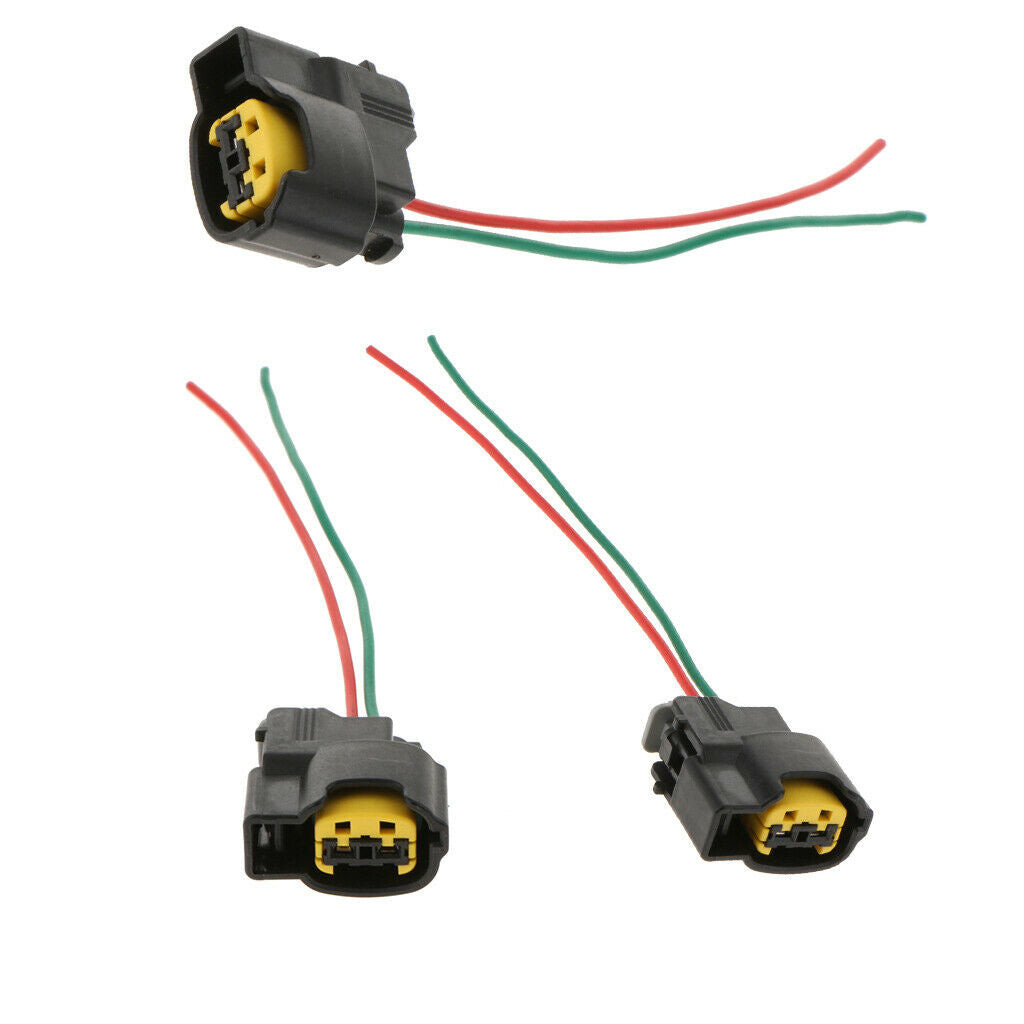 3pcs Ignition Coil Connector Pigtail Plug Harness 2 way
