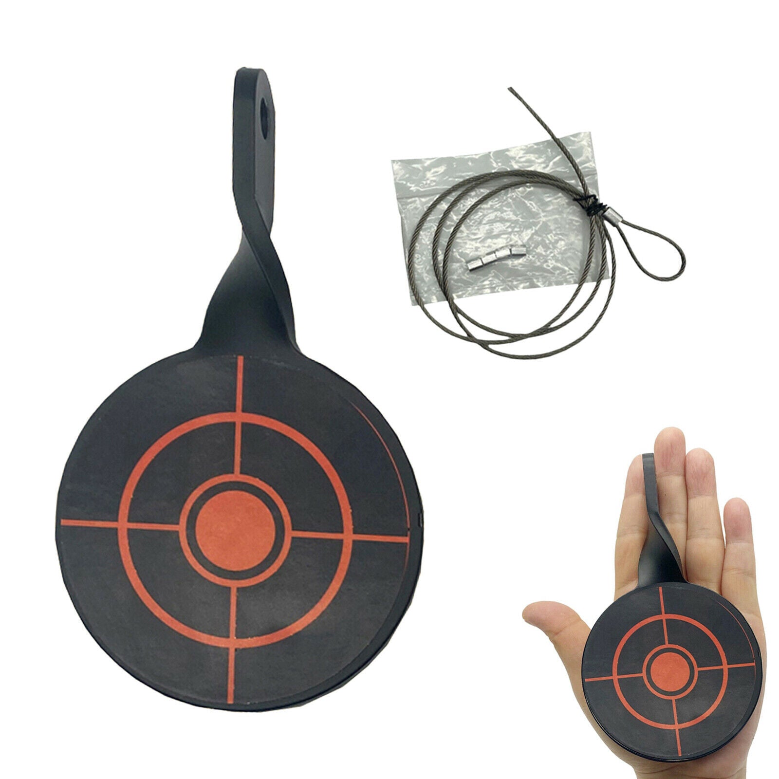 Spinner Shooting Target Round Resetting Targets Hunting Practice Training